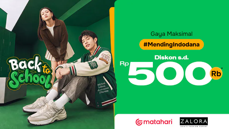 Diskon Fashion Back to School Indodana PayLater