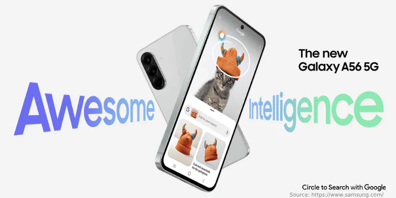 Header Samsung A56