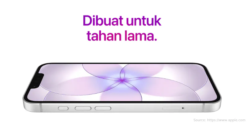 Layar iPhone 17e