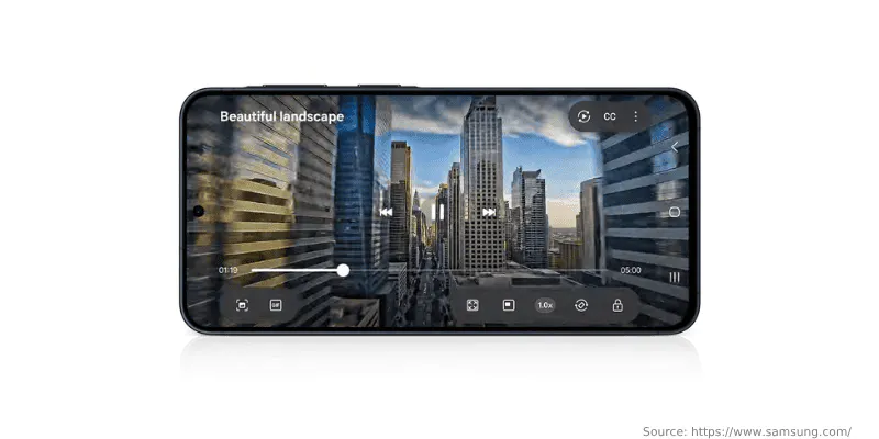 Layar Samsung A57