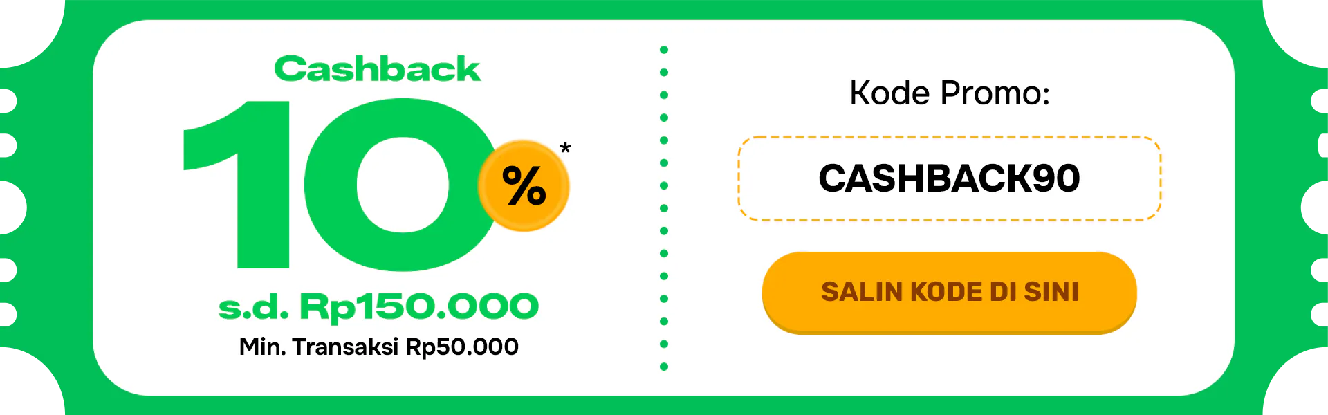 Cashback 10% SIP 9.9 Indodana PayLater