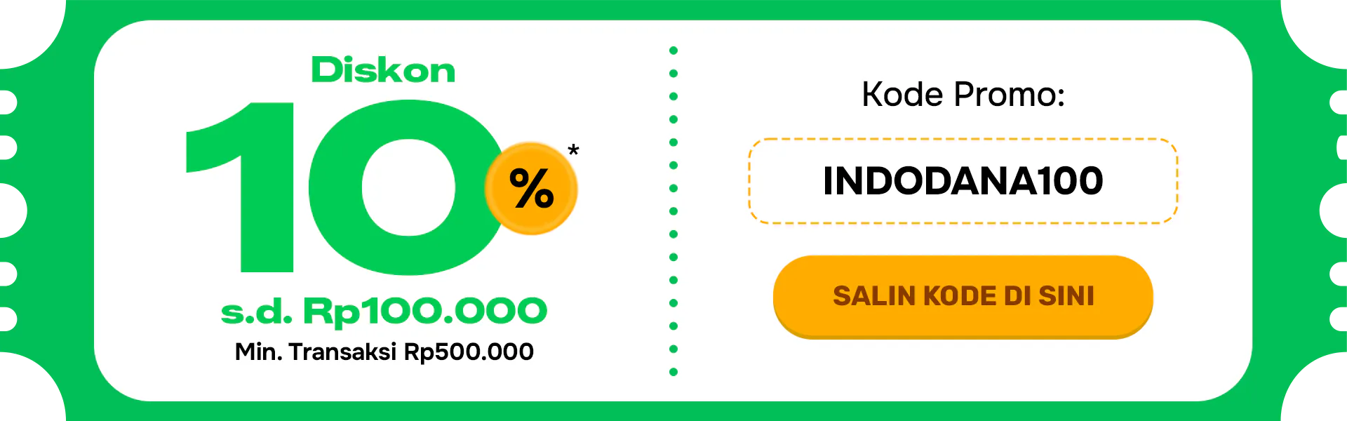 Diskon 10% SIP 9.9 Indodana PayLater