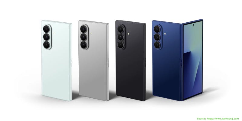 Warna Samsung Galaxy Z Fold7