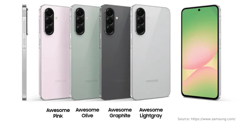 Warna Samsung A56
