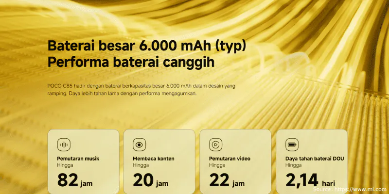 Baterai POCO C85
