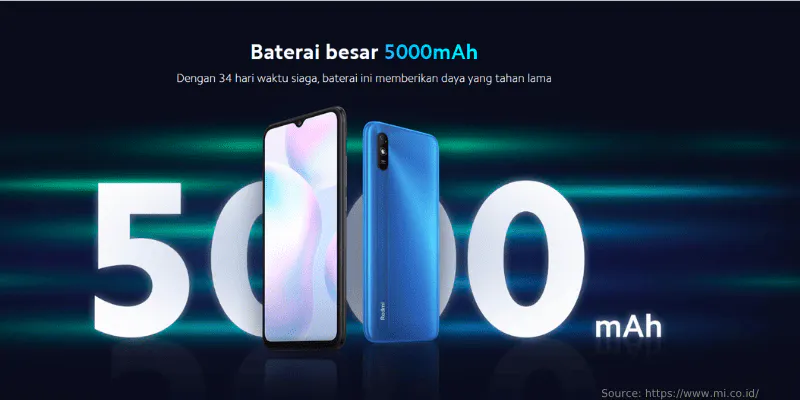 Baterai Redmi 9a