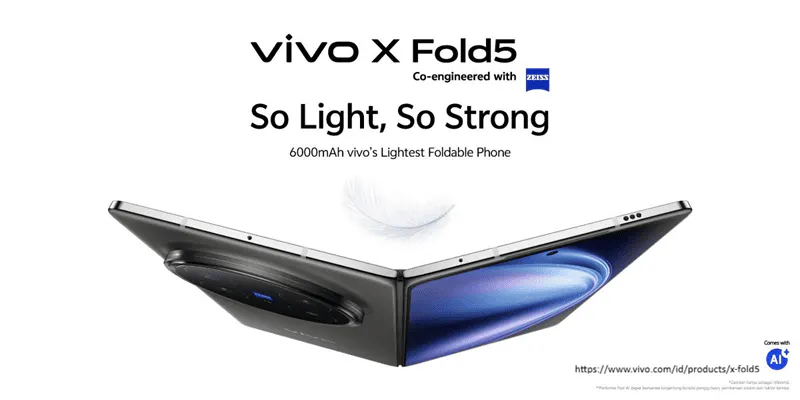 Baterai vivo X Fold5