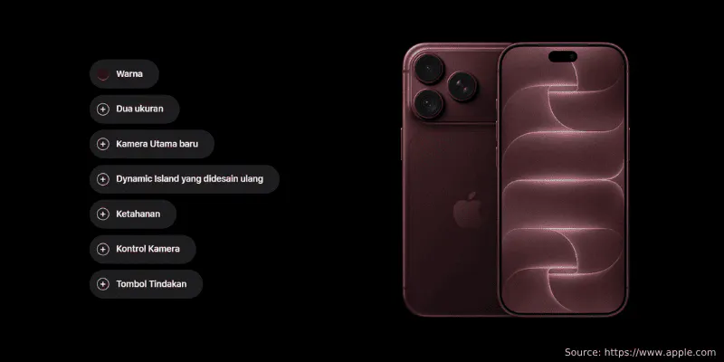 Desain iPhone 18 Pro