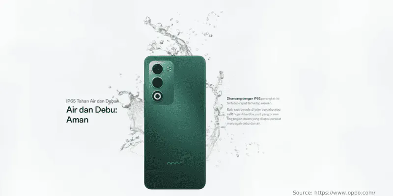 Desain OPPO A5