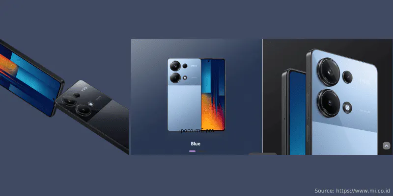 Desain Poco M6 Pro