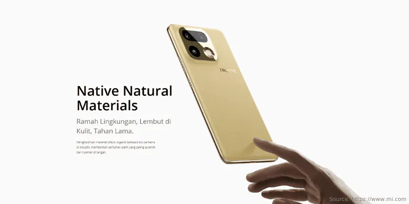 Desain realme 16 Pro+ 5G
