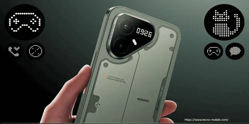 Desain TECNO POVA 8 Pro 5G
