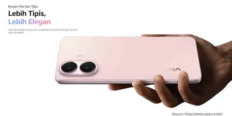 Desain Vivo T5 Pro 5G