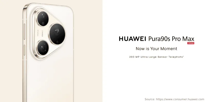 Header HUAWEI Pura 90s Pro Max