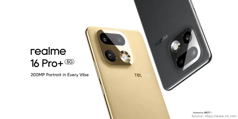 Header realme 16 Pro+ 5G