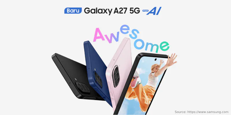Header Samsung A27 5G