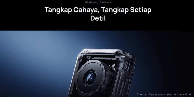 Kamera HUAWEI Mate X7