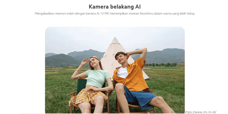 Kamera Redmi 9a