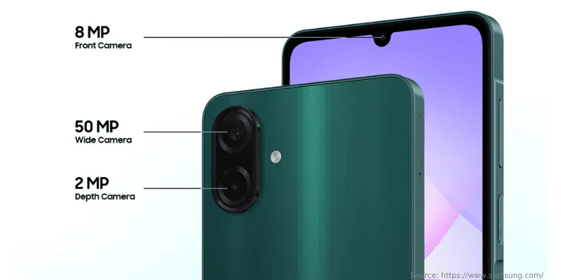 Kamera Samsung A07