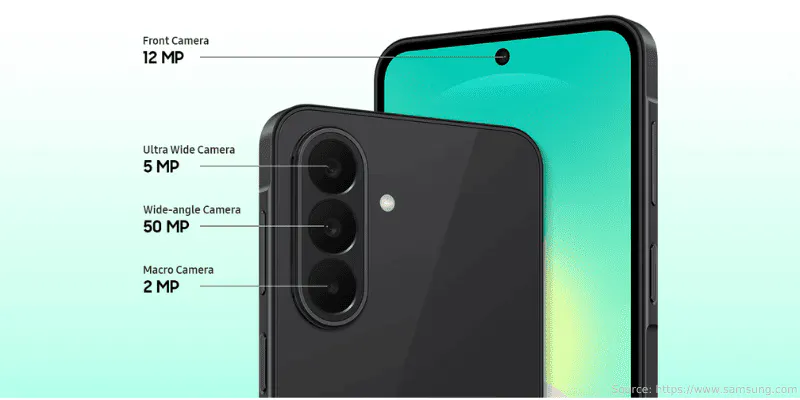 Kamera Samsung A27 5G