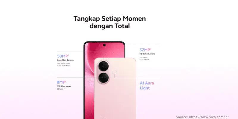Kamera Vivo T5 Pro 5G