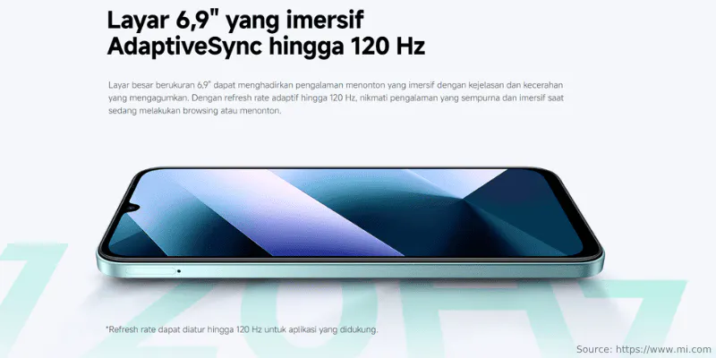 Layar POCO C85