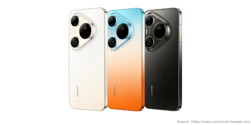 Warna HUAWEI Pura 90s Pro Max