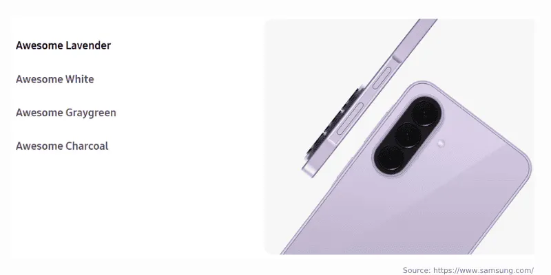 Warna Samsung A37