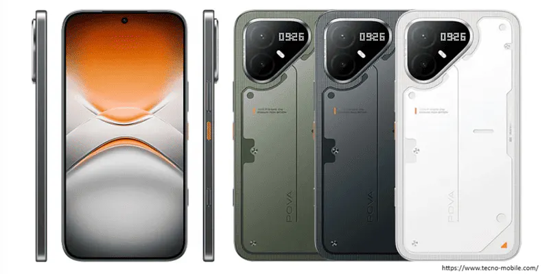 Warna TECNO POVA 8 Pro 5G